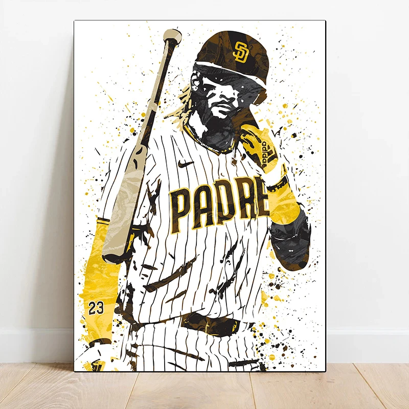 Акварельная известная Спортивная картина для хоккея с шайбой бейсбола