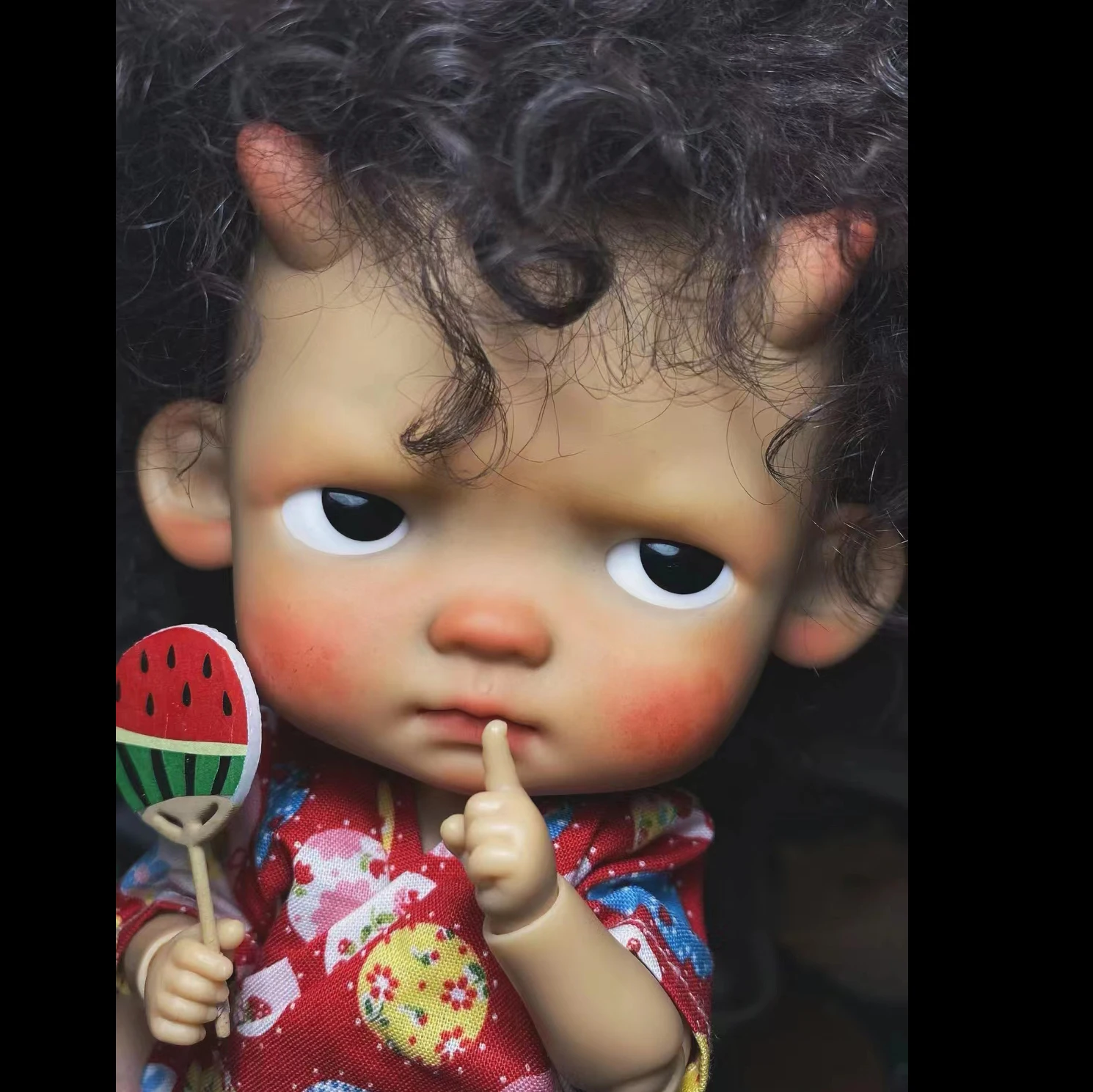 Новая кукла BJD 16, большая голова, смоляный материал, кукла BJD без макияжа, сделай сам, милая кукла для девочек, игрушки высокого качества (art.: 3920cebb8911f) - 3920cebb8911f