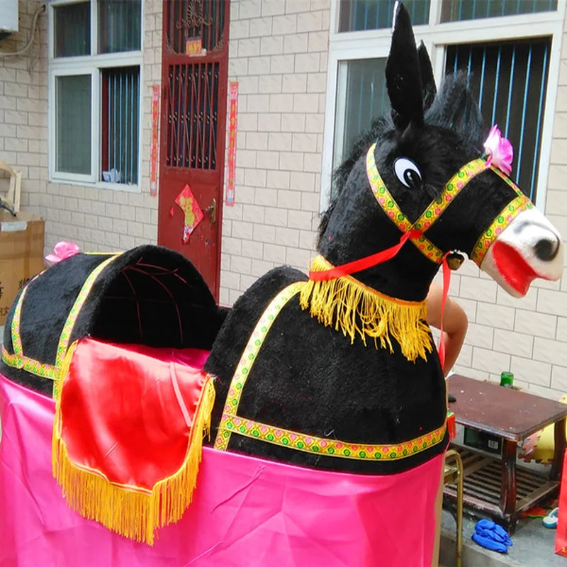 

Donkey Mascot Costume Donkey Stage Performance and Large-scale Event Performance Costumes