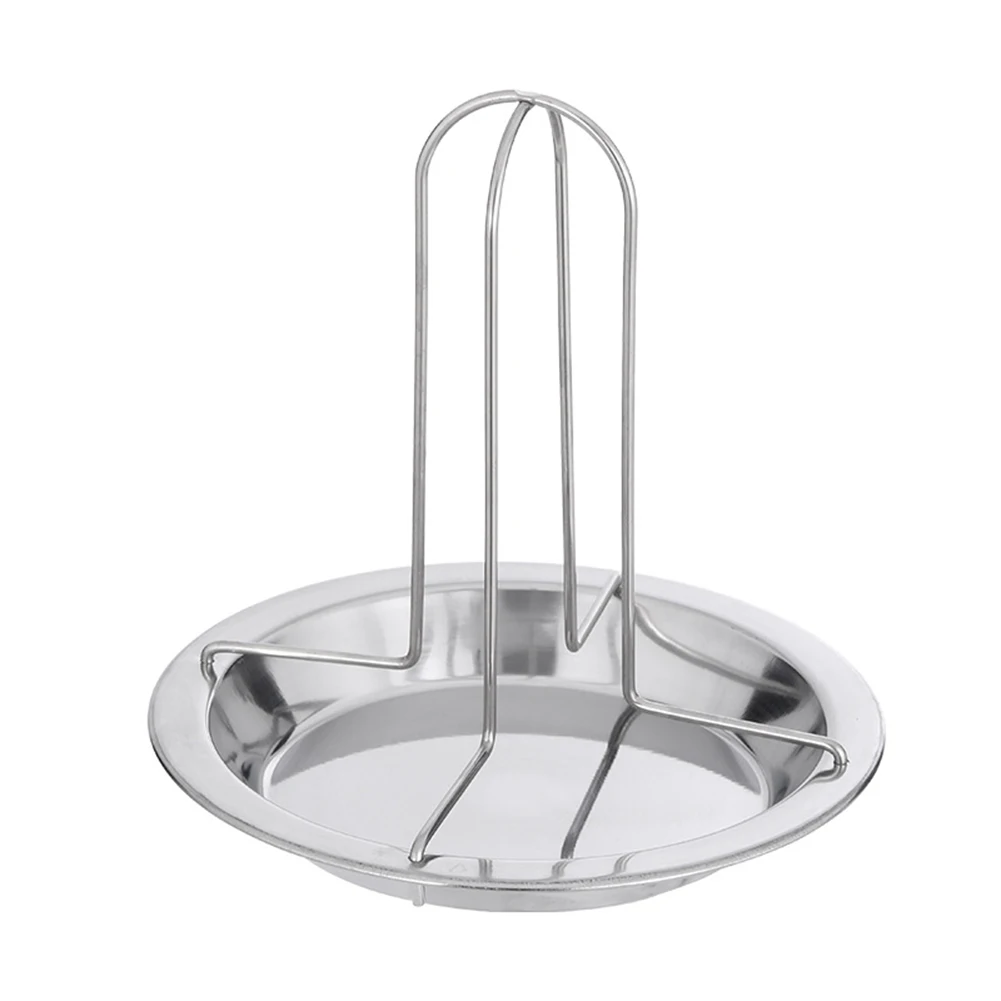 

1Set BBQ Grill Pan Nonstick Grill Chicken Rack With Bowl BBQ Non-Stick Chicken Roaster Rack With Bowl BBQ Accessories Tool