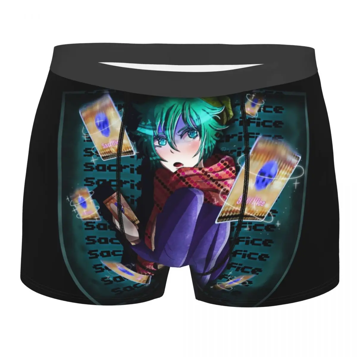 Модные мужские трусы-боксеры Fashion Shin Tsukimi Your Turn To Die Hat, эластичные, с принтом YTTD Game Anime (art.: 3920d9949fa6a) - 3920d9949fa6a