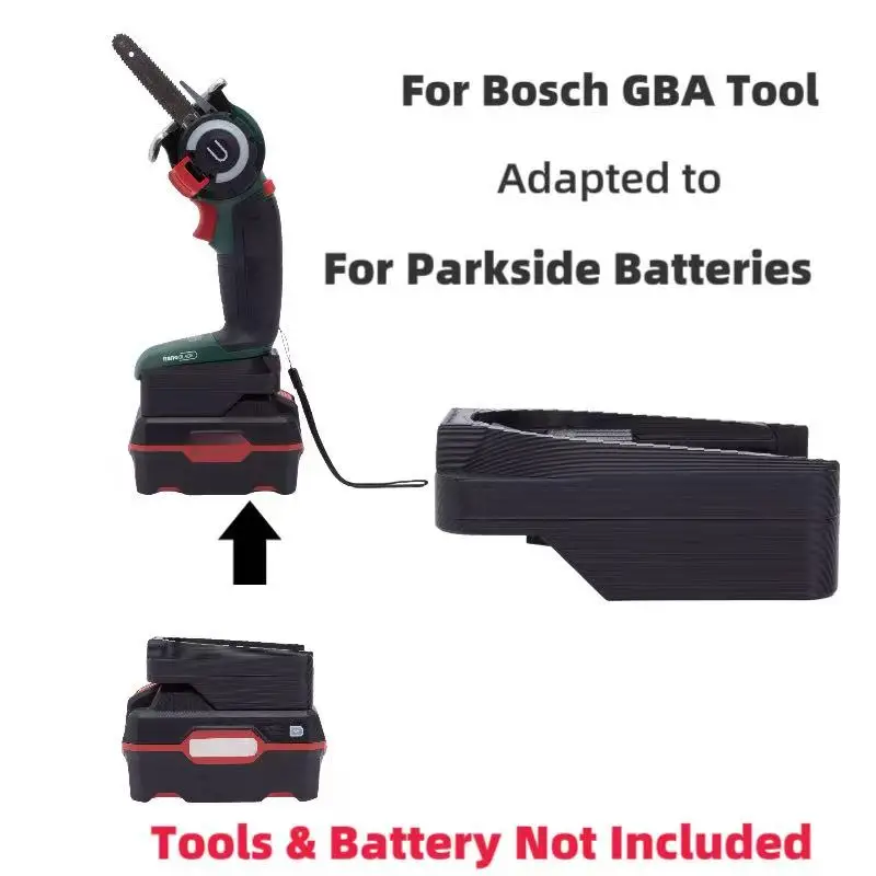 

Адаптер аккумулятора для системы LIDL Parkside x20 TEAM x20v, преобразование аккумулятора в аккумуляторный инструмент Bosch GBA 18 В (без аккумулятора и инструмента)