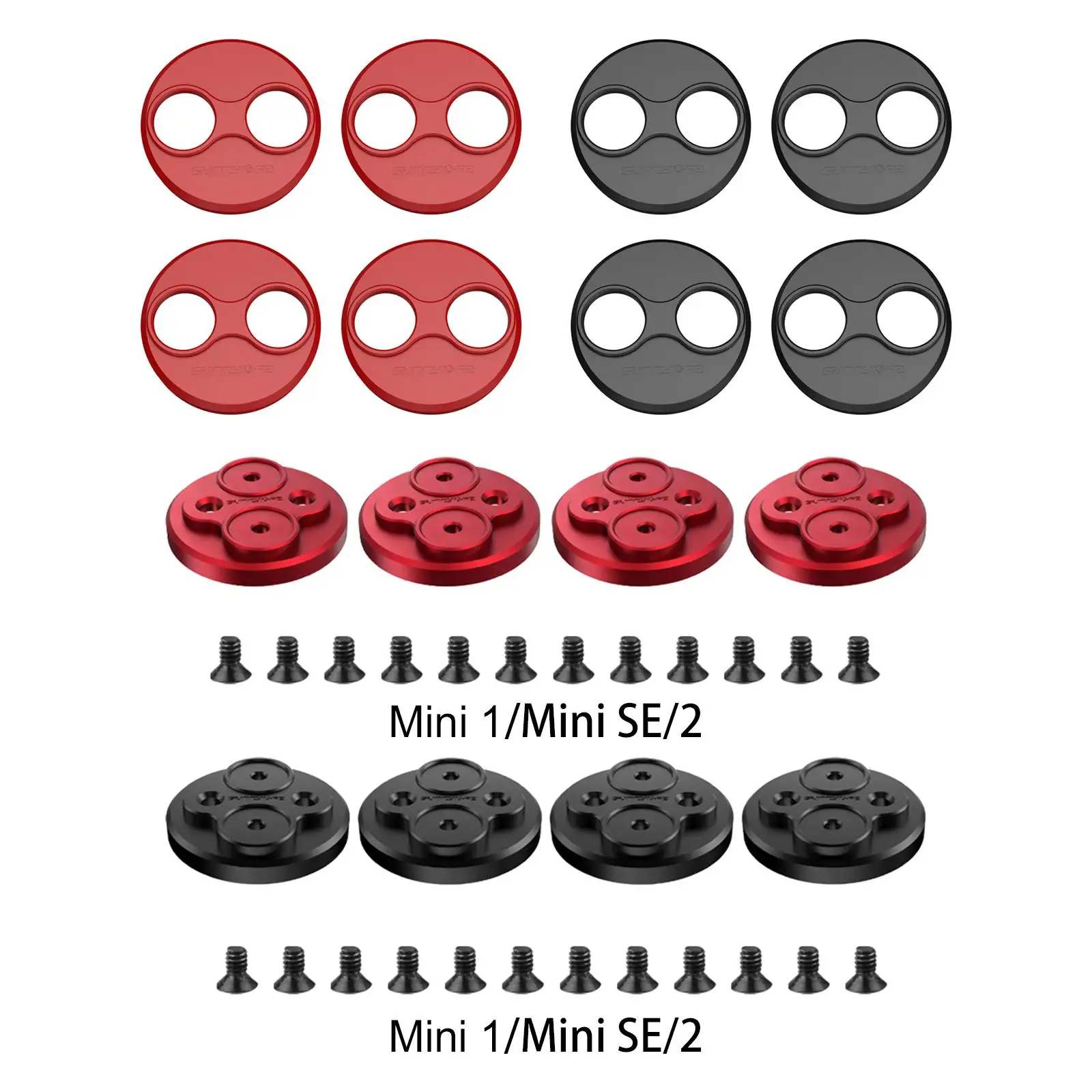 

Pack of 4 CNC Aluminum Motor Caps Dust Cover Guard for Mavic Mini Drone Dustproof , No Need to Remove It for Install Propellers