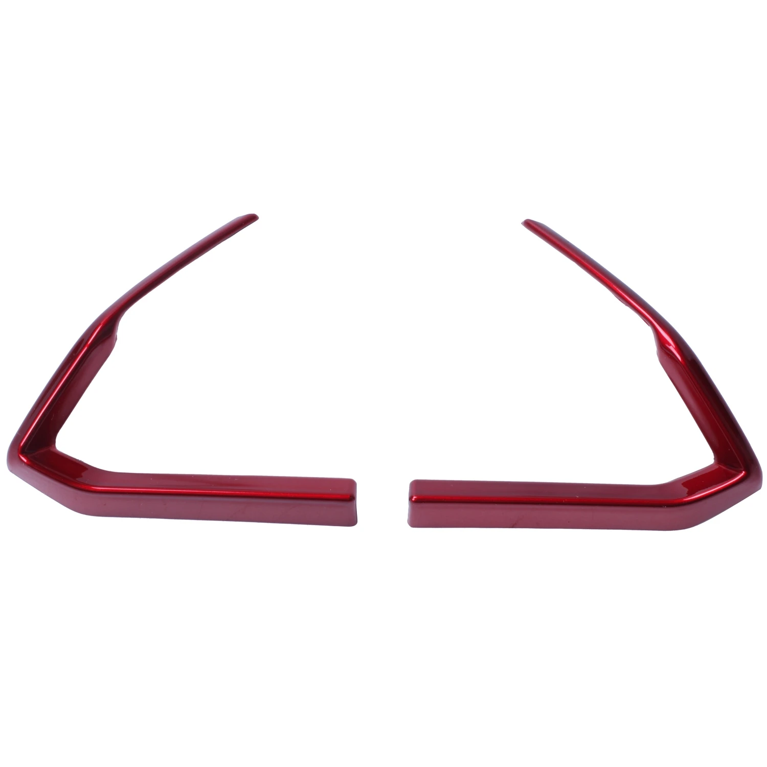 

Red ABS Interior Steering Wheel Cover Trim for Mazda CX-3 CX3 2016-2018 FashionInterior Accessories Interior Mouldings 1 pair