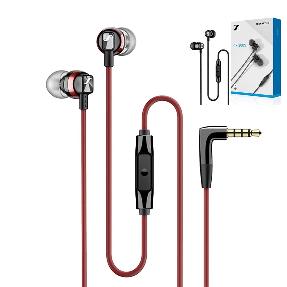 

Новинка, оригинальные наушники XIAOMI Sennheiser CX300S 3,5 мм, проводные наушники с прецизионным басом, наушники-вкладыши для канала с шумоподавлением