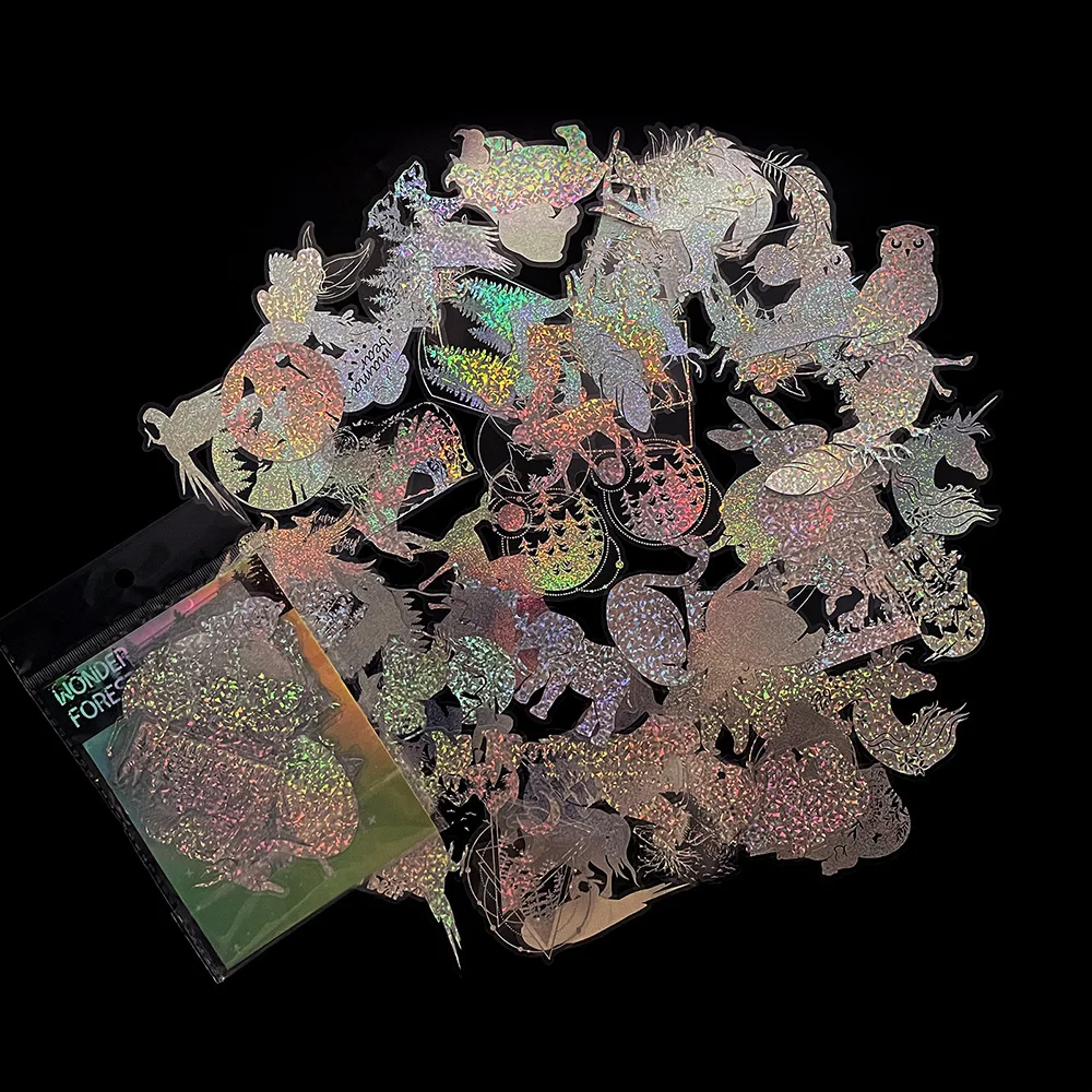 10/30/50/100 шт. психоделические граффити с глубоким лесом наклейки s горячая