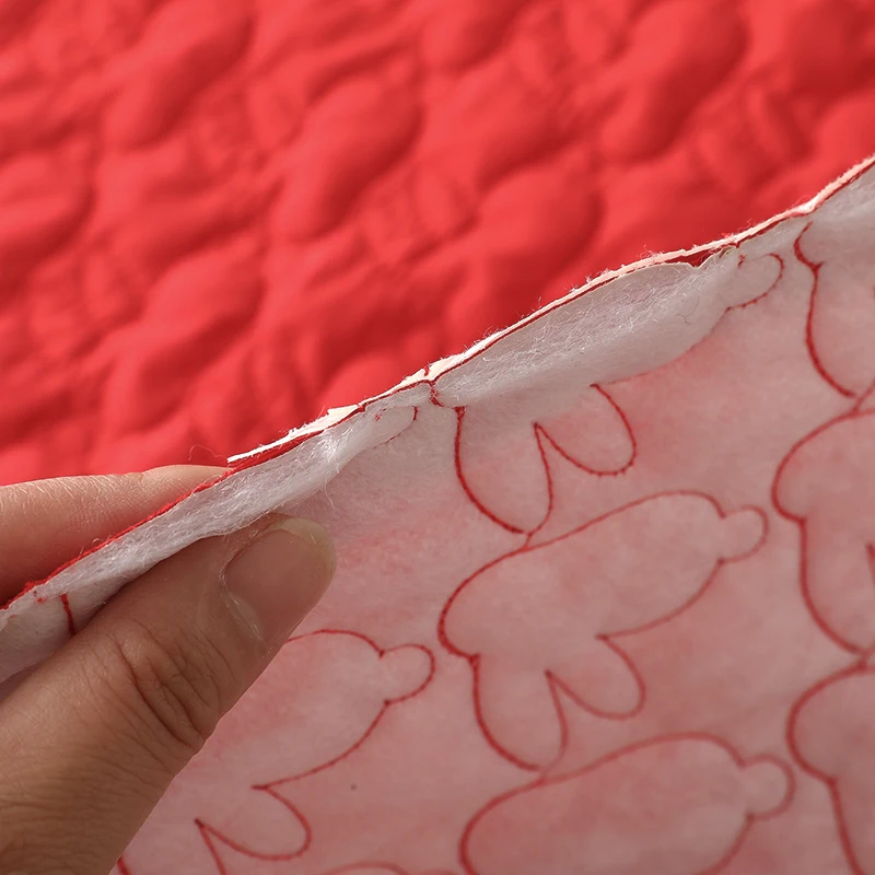 Хлопковая ткань с кроликом 140x50 см