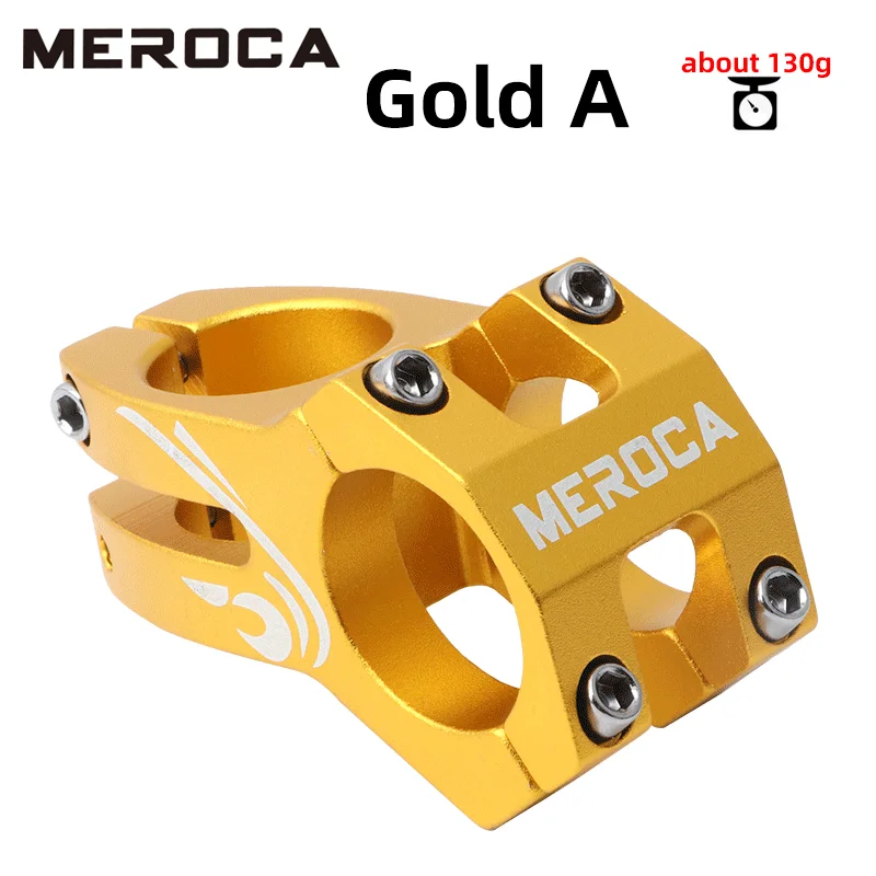 

MEROCA CNC Hollow Riser Bike Stem Ultra Lightweight MTB 35mm Road Bike Handlebar 28.6*31.8mm Mtb Strong and Durable