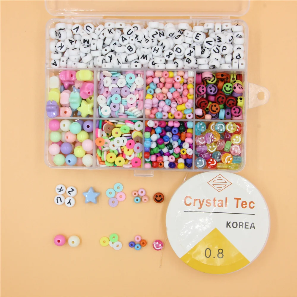 

1 Set Bracelet Jewelry Making Set with Beads Micangas Kit for Phone Charms Jewelry Supplies Diy Making Connector Set for Beads