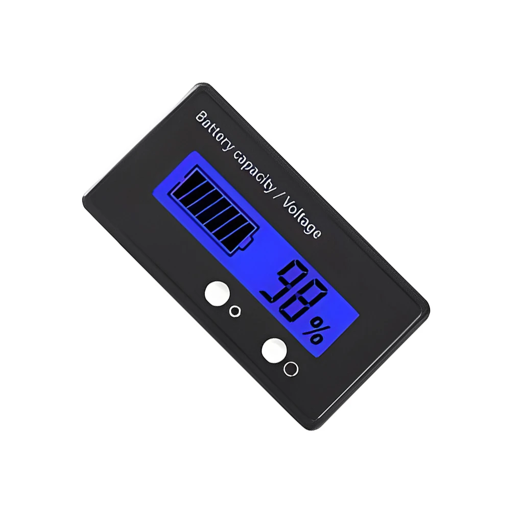 

Индикатор емкости батареи Аксессуары точный модифицированный компонент мотоциклов автомобилей дисплей Вольтметр индикационные устройст...