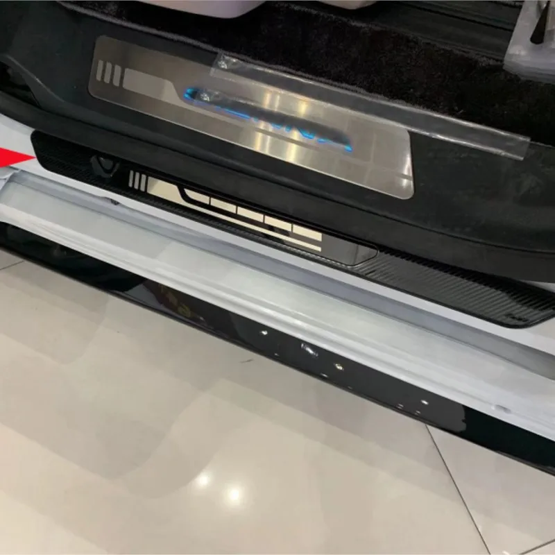 Для TOYOTA Sienna (XL40) 2021 2022 2023 внешняя дверная панель из нержавеющей стали накладка на