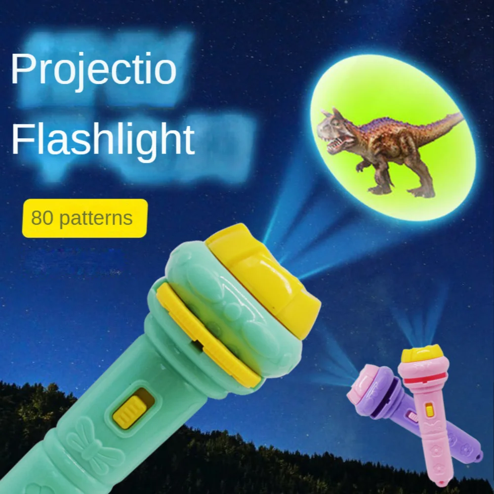 

Baby Projector Flashlight Fruit Animal Cartoon Educational Toy Baby Sleeping Story Fairy Tale Toy Projection Montessori Toys