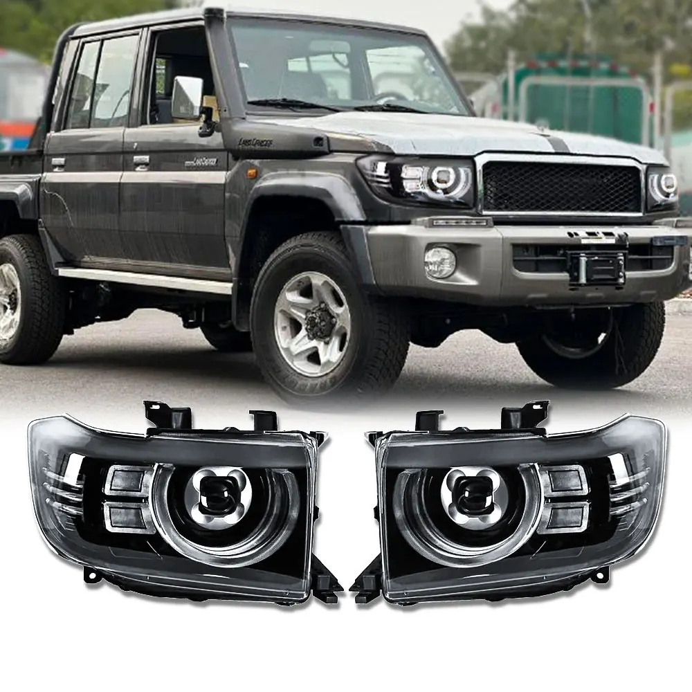 Автомобильные аксессуары для фар Toyota Land Cruiser 2008-2022 фара LC70 LC79 LC73 LC74 DRL указатель