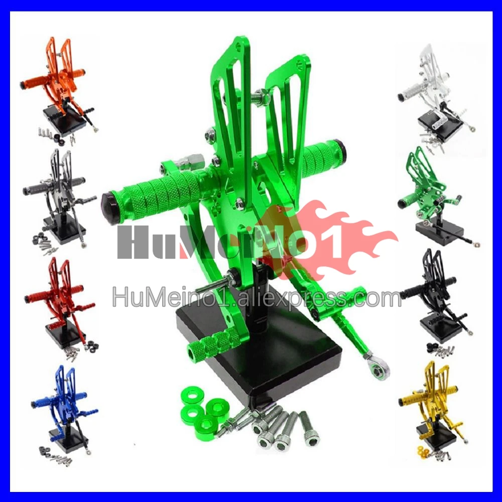 

CNC Foot Rest Pegs Footpeg Rear Set For BMW S 1000 S1000 RR 1000RR S1000-RR S1000RR 15 16 2015 2016 15-16 Footrest Rearset Kit