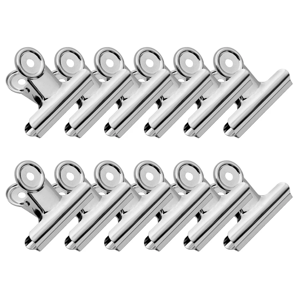 

12Pcs Nail Art Metal Fixing Clip Extended Nail Model Fixing Clip Nail Art Tool