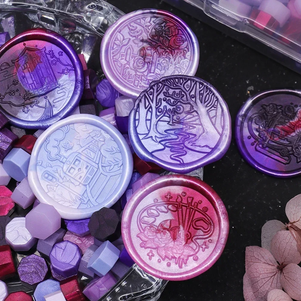 100 шт./компл. ретро сургучная печать штамп восковые бусины материал для