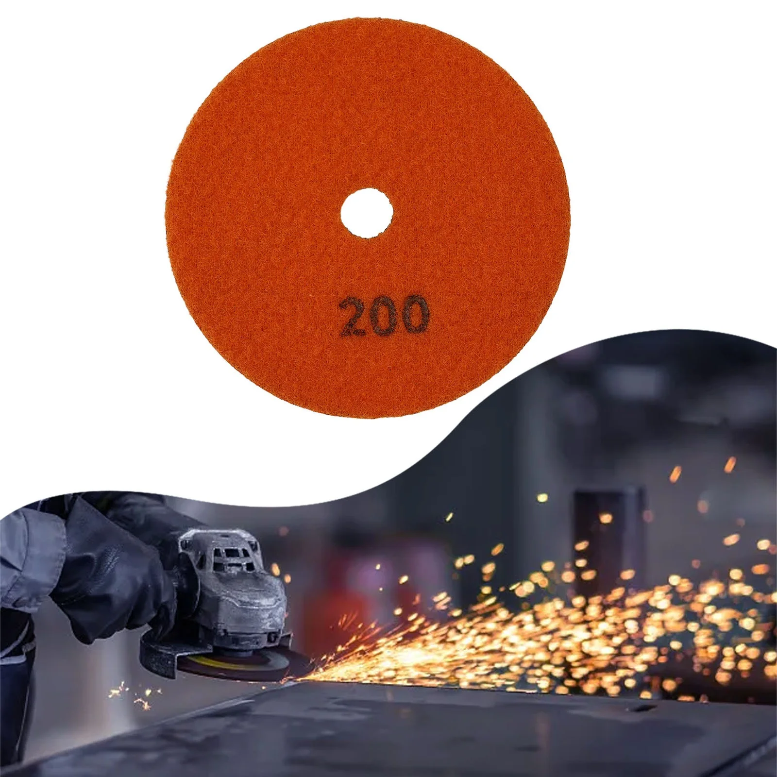 Алмазные шлифовальные диски 4 дюйма 60/100/200/400 Грит