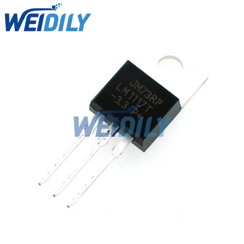 

10PCS LM1117T-3.3 LM1117T LM1117 Triode Transistor Low Dropout Voltage Regulator 3.3V TO-220