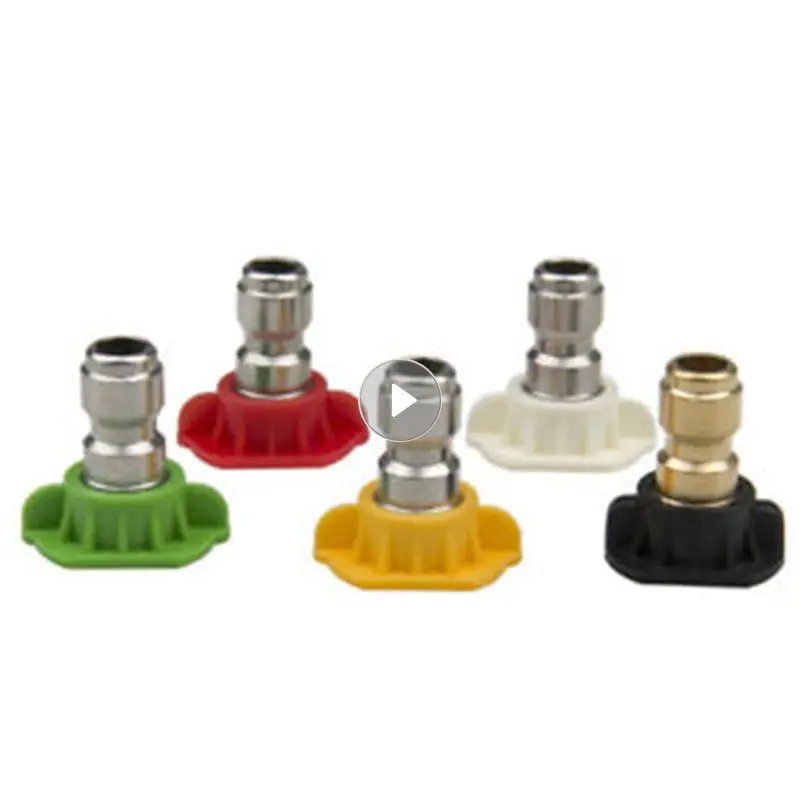 

Quick Connect High Pressure Washer Spray Nozzle Durable Car Accessories /power Washer Spray Nozzle Kit Portable Universal