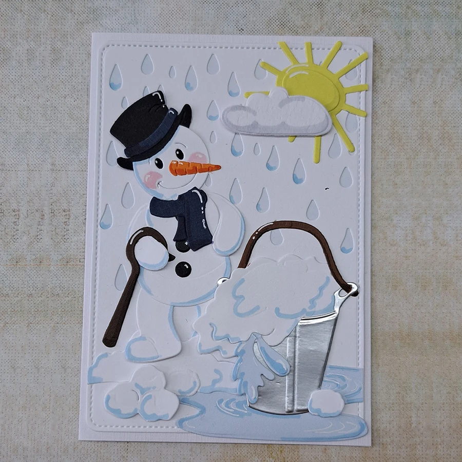 Металлические штампы Lucky Goddess Солнце Луна Звезды облака сделай сам скрапбукинг