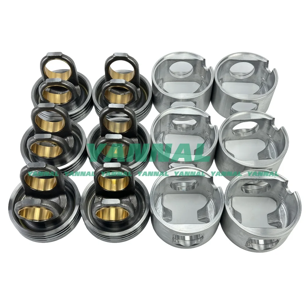 Поршневая труба C9 и поршневая юбка 324-7380 197-9297 для деталей двигателя экскаватора