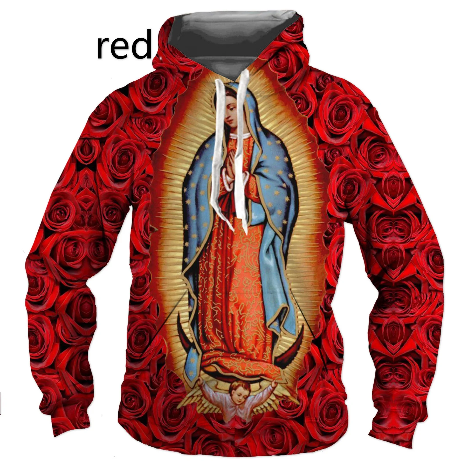 Mens and Women 3d Printed Jesus Hoodies Casual I Believe God Christian Sweatshirt Cosplay Shirt