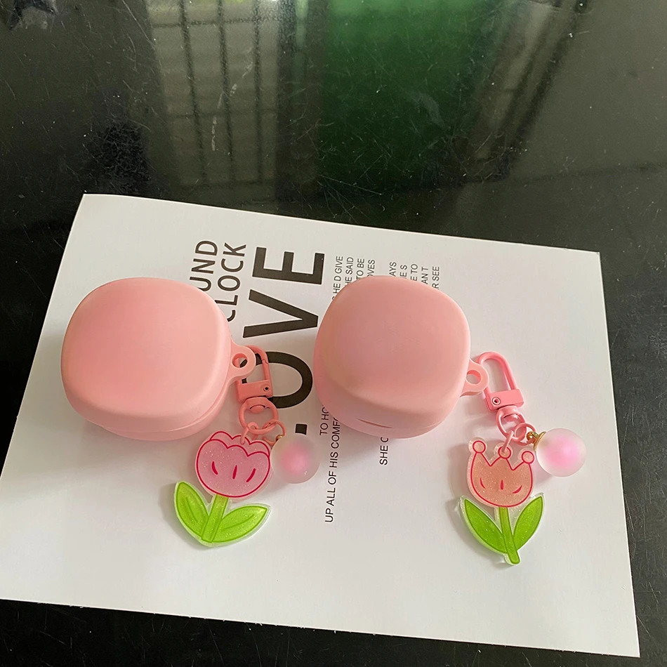 Чехол для JBL LIVE PRO + Live Pro2 модный силиконовый чехол с подвеской в виде цветка/милый