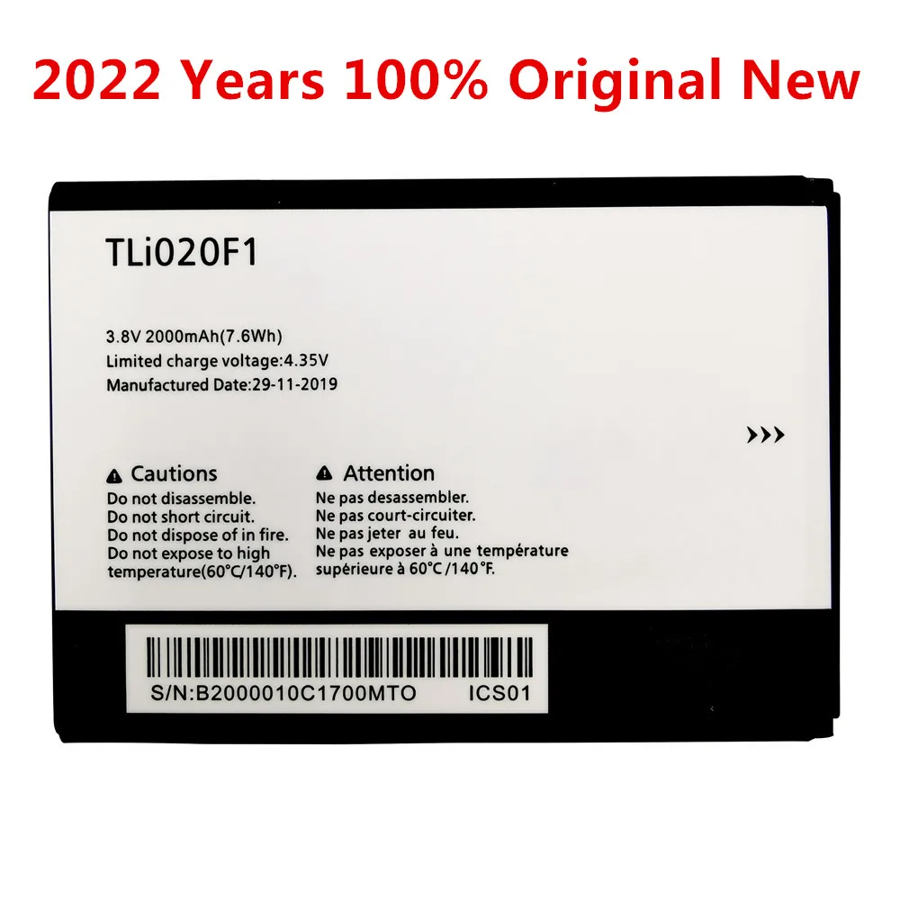 

New 2000mAh TLi020F1 Lithium Battery For Alcatel U5 5044D 5044Y 5044I 5044T 5047D 5047Y 4047D Mobile Phone Batteries