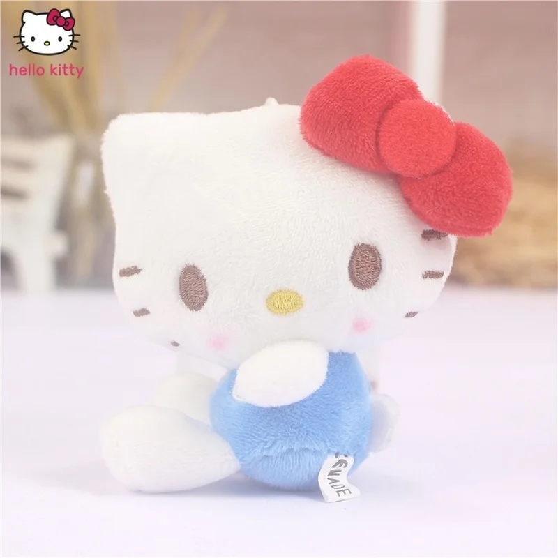 

9cm Hello Kitty Anime Plush Doll Sanrio Series Cinnamoroll Babycinnamoroll Melody Sitting Doll Ornaments Cartoon My Melody Doll
