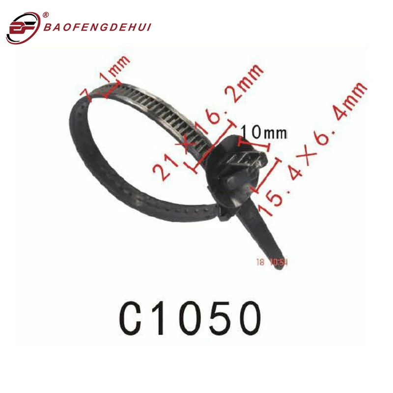 

Hiace Nylon Push Mount Wire Tie for Toyota 82678A9006 37Z1624353 8271112200