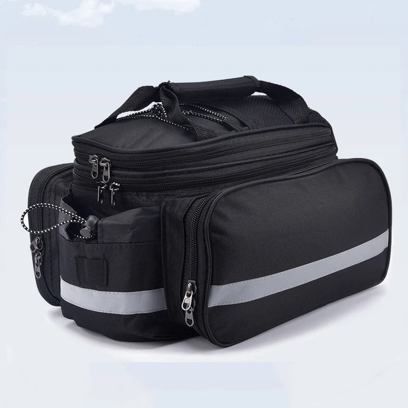 

Bicycle Tail Bag Waterproof Rain Cover Expanded Capacity Scratch And Abrasion Resistant Large Capacity Reflective Strip Design