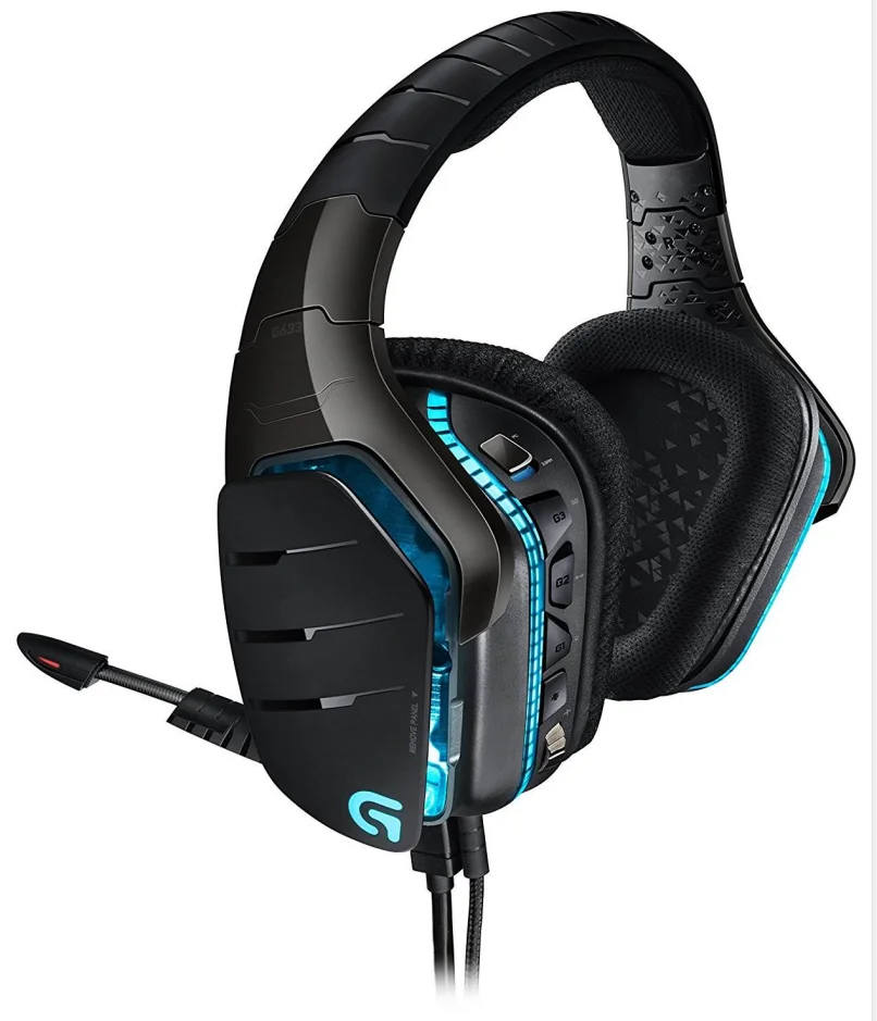 

Наушники Logitech G633, водонепроницаемый микрофон с шумоподавлением