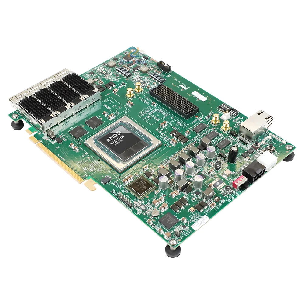 Фото Комплект разработчика Xilinx VCU128 Virtex UltraScale FPGA (EK-U1-VCU128-G) с платой XCVU128 58 Гбит/с GTH Dual FMC+ QSFP28 для радиолокационных систем и SDR №1