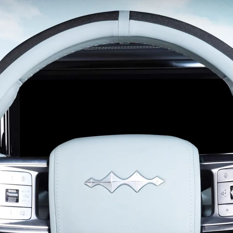 Замшевый чехол на руль BYD FangChengBao Leopard 5 аксессуары для автомобиля детали интерьера