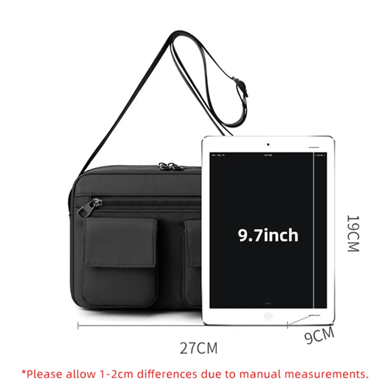 Сумка через плечо водонепроницаемая многофункциональная спортивная переносная