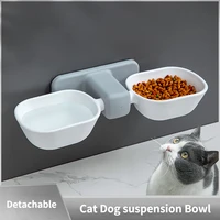 Pet Bowls Cage Hanging Feeder Pet Water Bottle Food Container Dispenser Bowl For Puppy Cats Rabbit Pet Feeding Product Dropship
