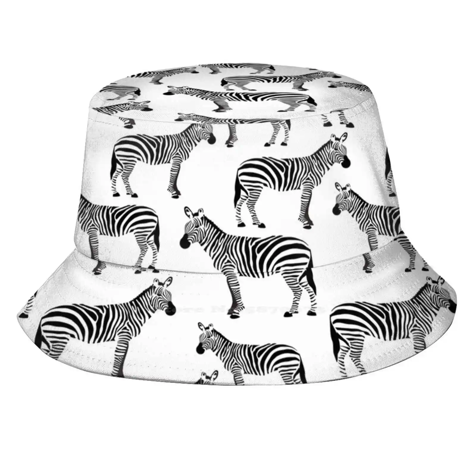 

Zebra , Black And White Zebras Causal Cap Buckets Hat Zebras Zebra Skin Zebra Stripes Animal Skin