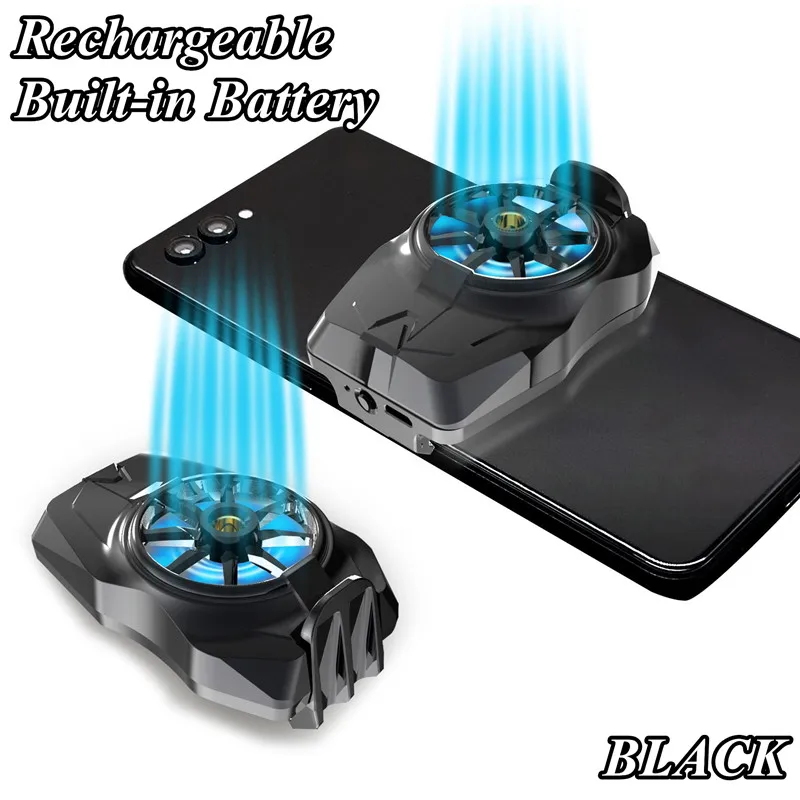 

G2 Mobile Phone Cooler for PUBG Game Fast Cooling Fan for IPhone IOS Android Gaming Accessories Electroplated Cellphone Radiator