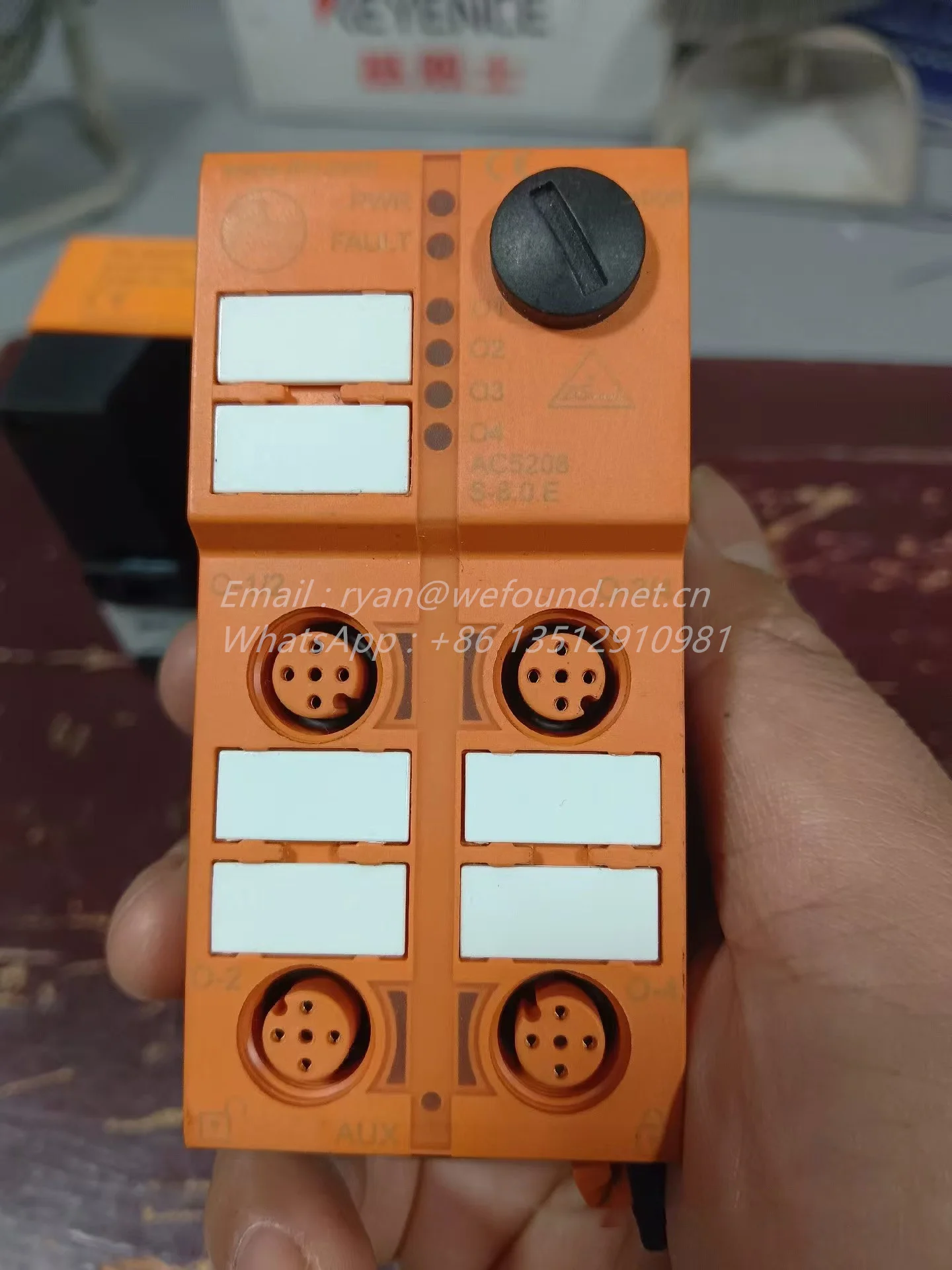 AC5208 для модуля IFM AS-Interface ClassicLine с технологией быстрого монтажа 4DO-Y IP67