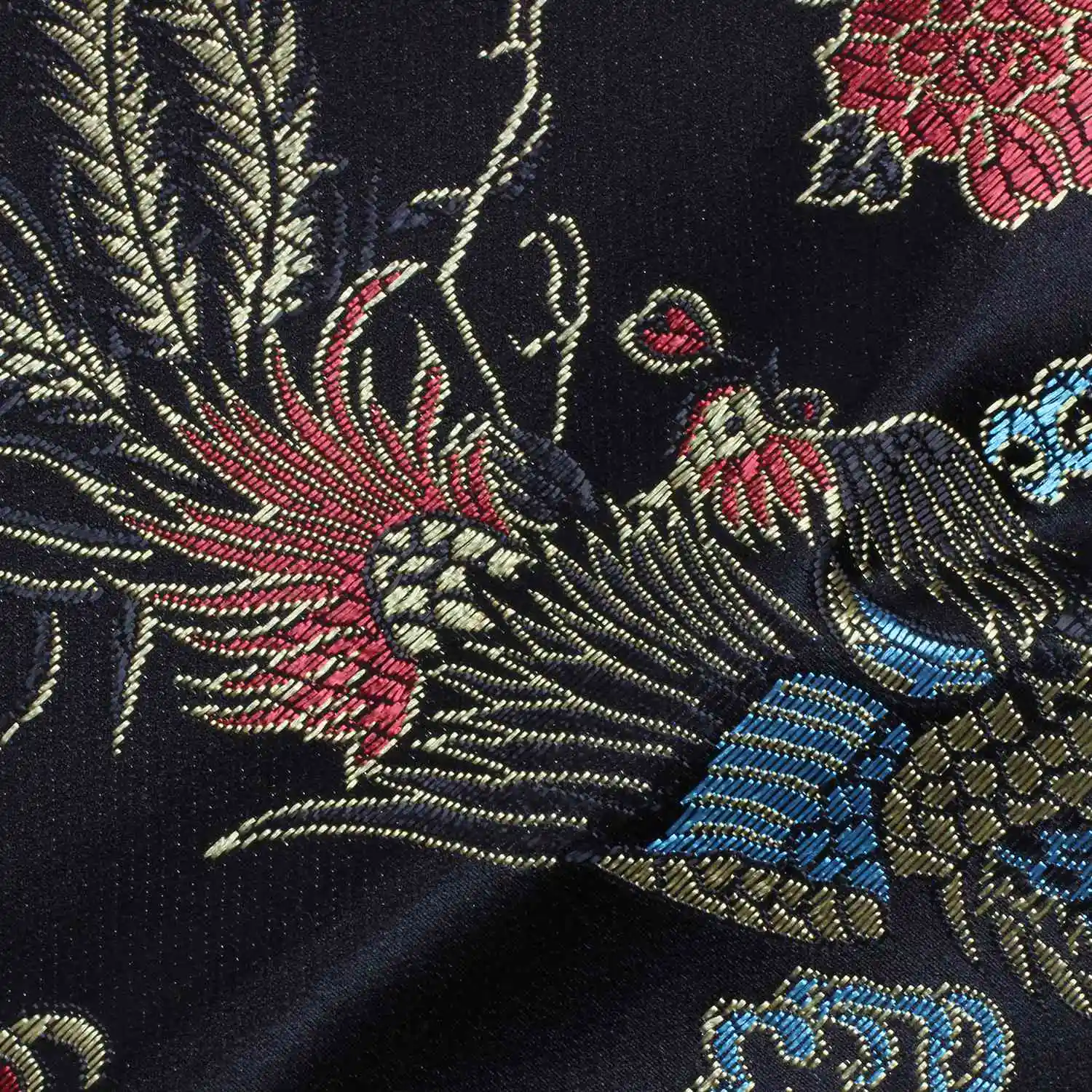 135 см тканевая черная сумка с рисунком дракона и феникса катаны самурайского меча