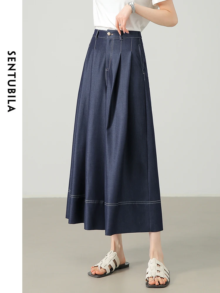 SENTUBILA яркие украшения укороченные мешковатые брюки женские летние повседневные