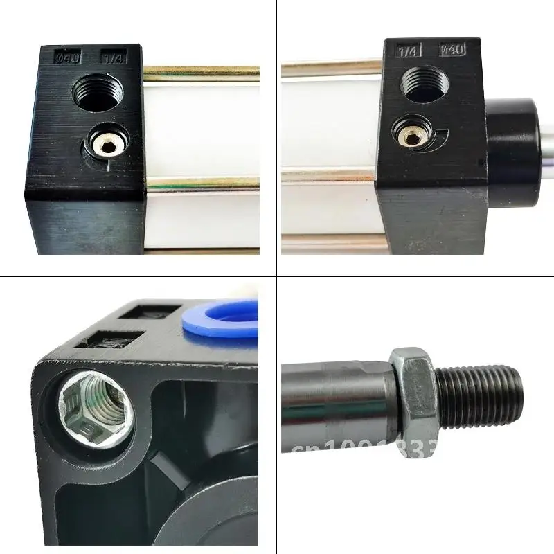 SC32/40/50/63 Пневматический цилиндр Поршень Пневмоцилиндры двойного действия Ход