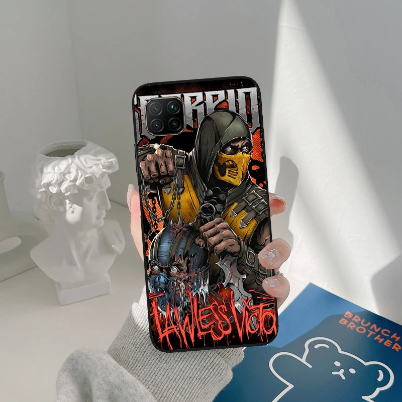 Фото Чехол Mortal Kombat для Honor 50 Lite 8X 9X 10i, чехол для Huawei P50 P20 P40 P30 Pro P Smart 2021 Nova 5T, чехол №2