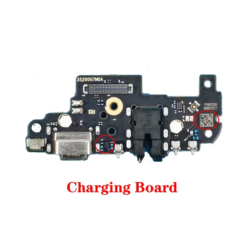 USB-порт для зарядки док-станция разъем микрофона печатная плата материнская