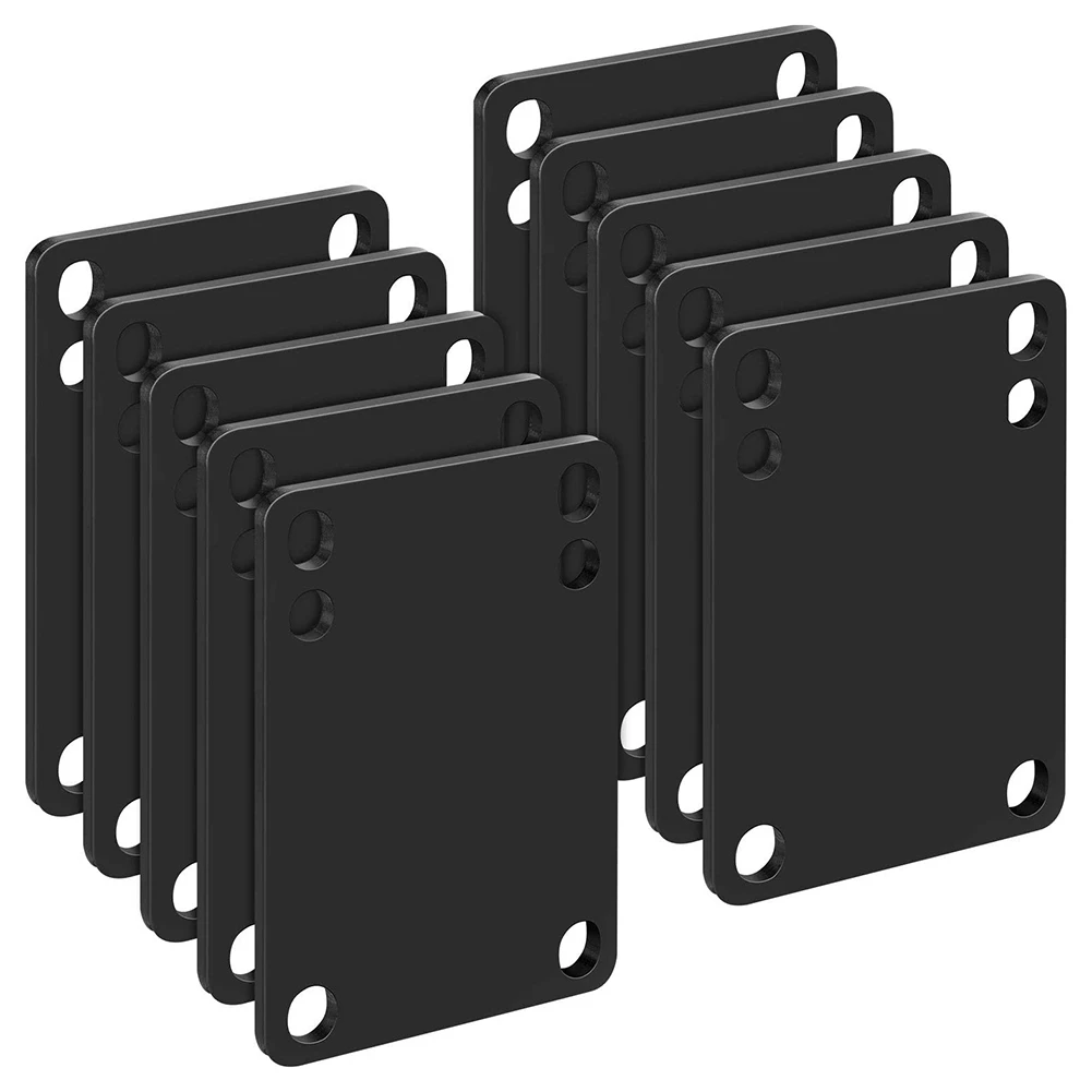 

10 Pcs 3 mm Skateboard Riser Shock Pads Longboard Rise Pads Skateboard Shock Pads Soft Longboard Shockpads