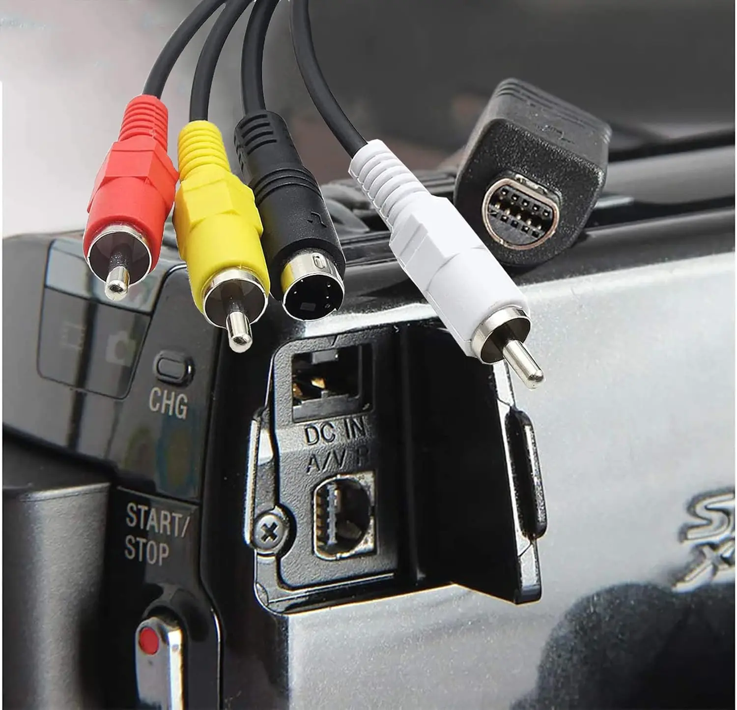 Аудио-видео кабель VMC-15FS AV-RCA совместимый с видеокамерой Sony Handycam DCR-SR90/DPP-EX50/HDR
