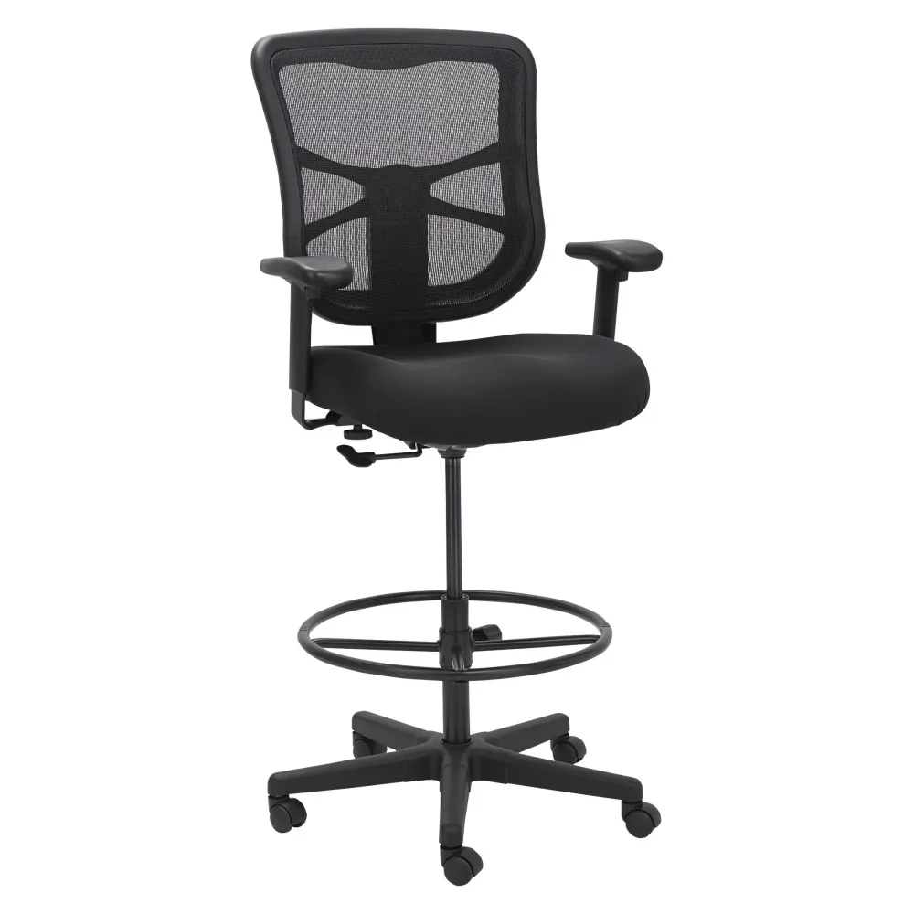 

Alera ALEEL4614 Alera Elusion Series Mesh Stool, Black