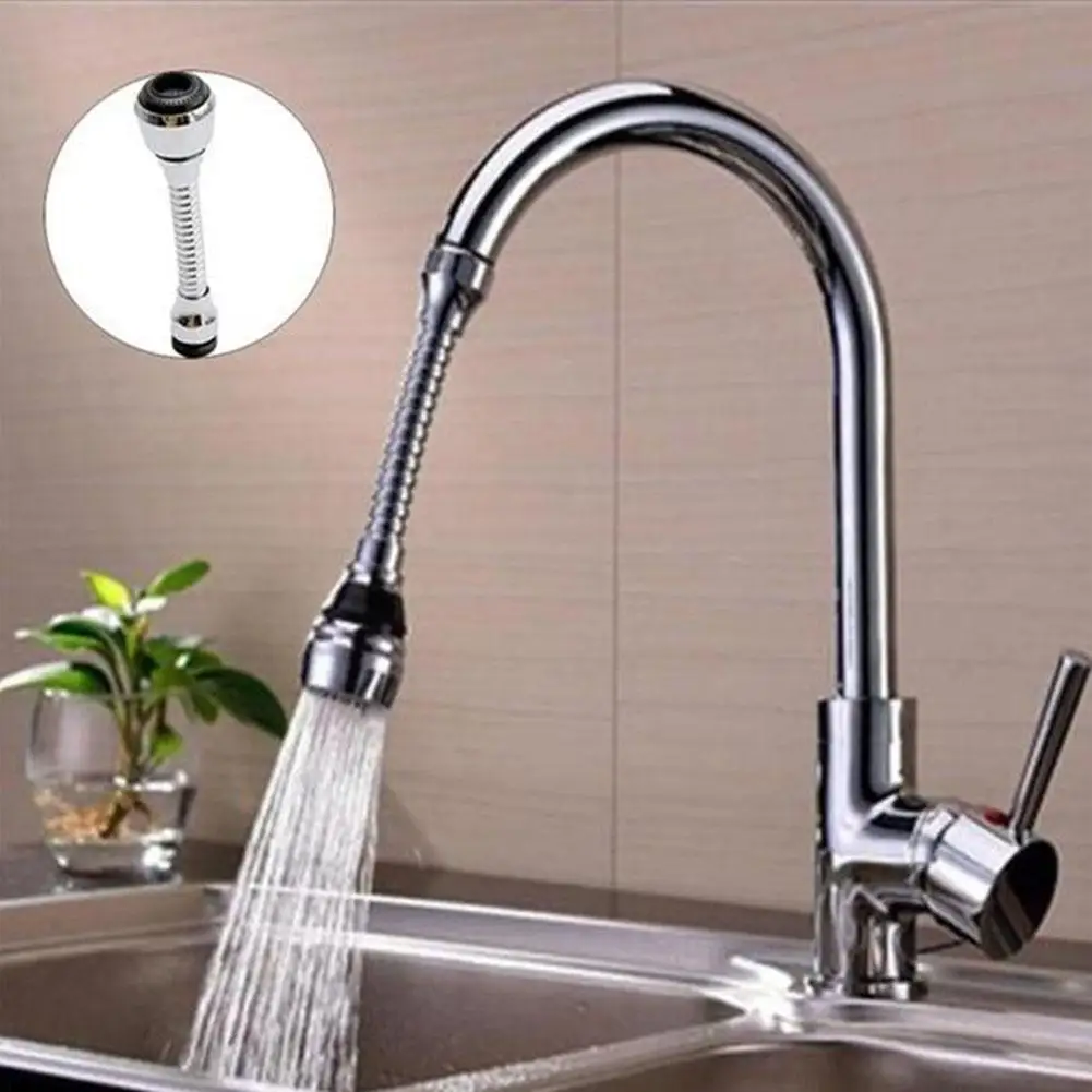 

Kitchen Gadgets 2 Modes 360 Rotatable Bubbler High Faucet Accessories Pressure Kitchen Bathroom Supplies Saving Extender Wa I3B1