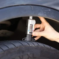 tire tread depth gauge digital practical vehicle tool with inch and mm conversion for motorcycle car truck