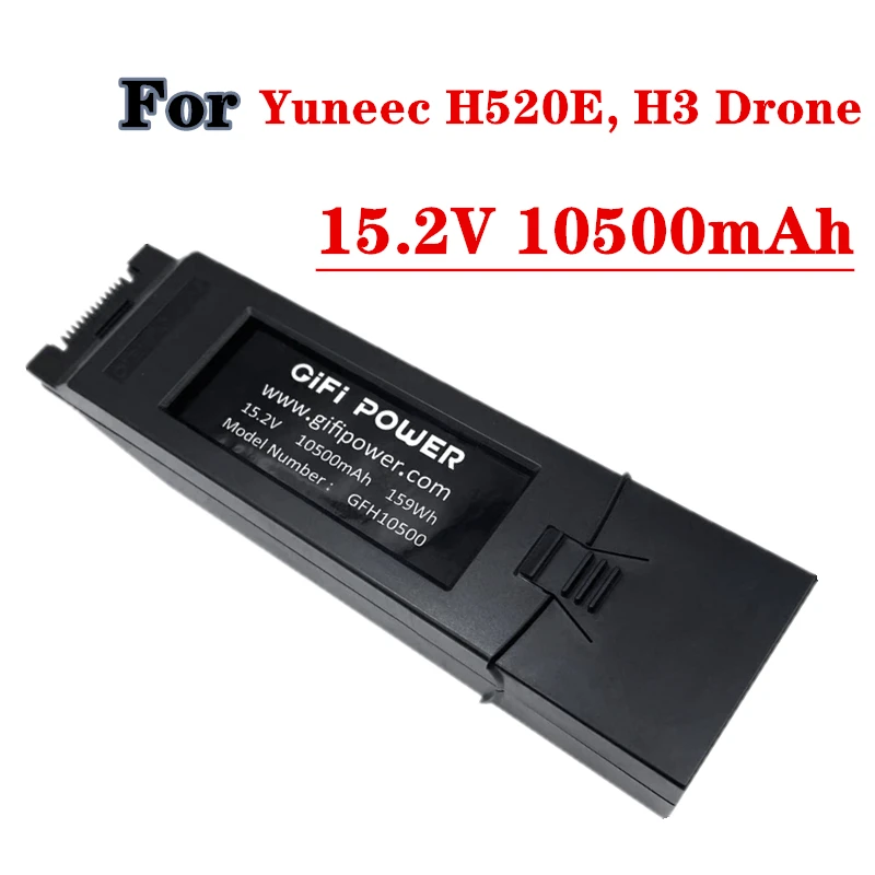 

Модернизированная 15,2 V 10500mAh Lipo батарея подходит для Yuneec H520E H3 Multirotor Drone Высокое качество HV 15,2 V батарея